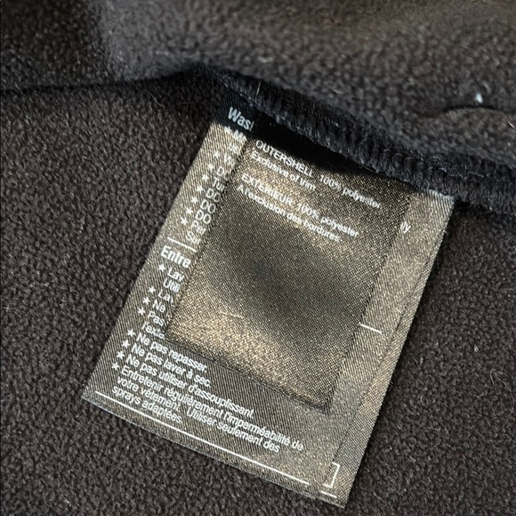 Burton Men's Size S Hoodie Jacket Full Zip Black on Black Logo Hidden Pocket - Picture 12 of 15